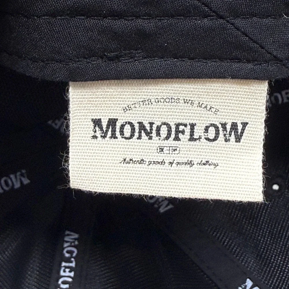 Monoflow Heritage‎ Black Brimless Docker Cap Adjustable Strapback Miki Hat